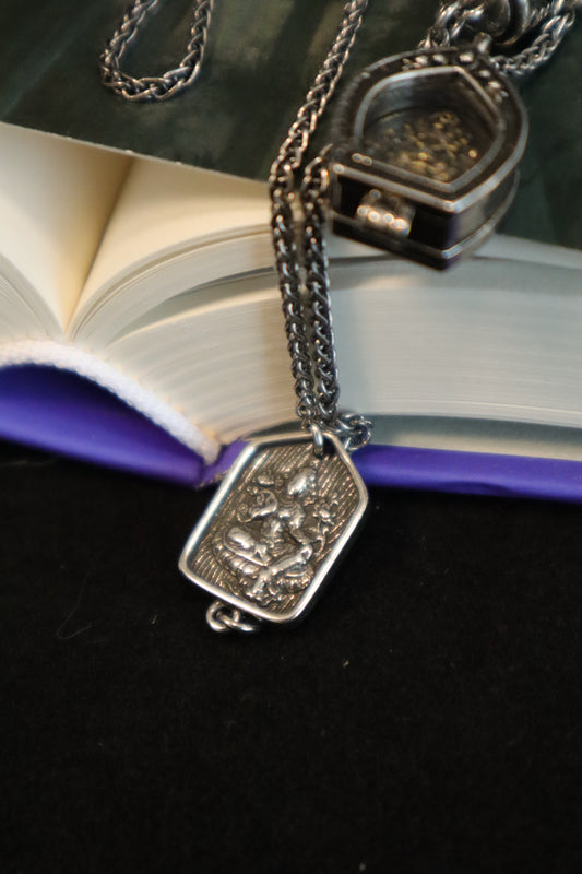 Copper “Treasure Guardian” Pendant (Wealth Deity Edition)