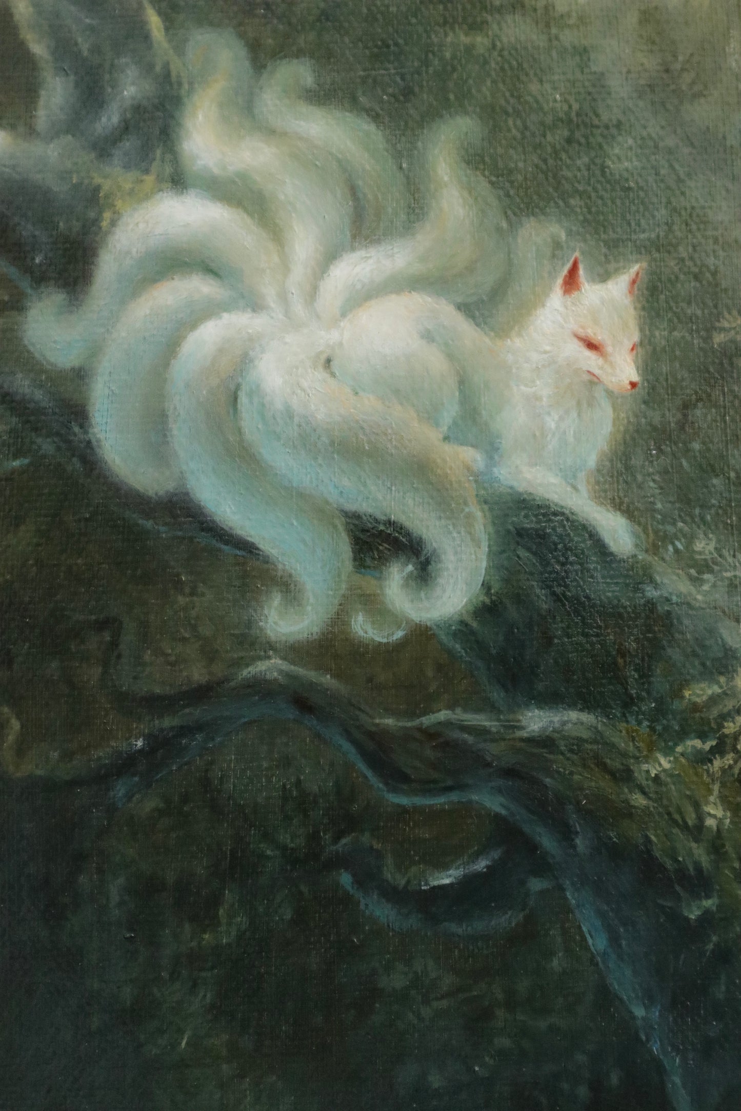 《Sunlit Rest — Little Nine-Tailed Fox》