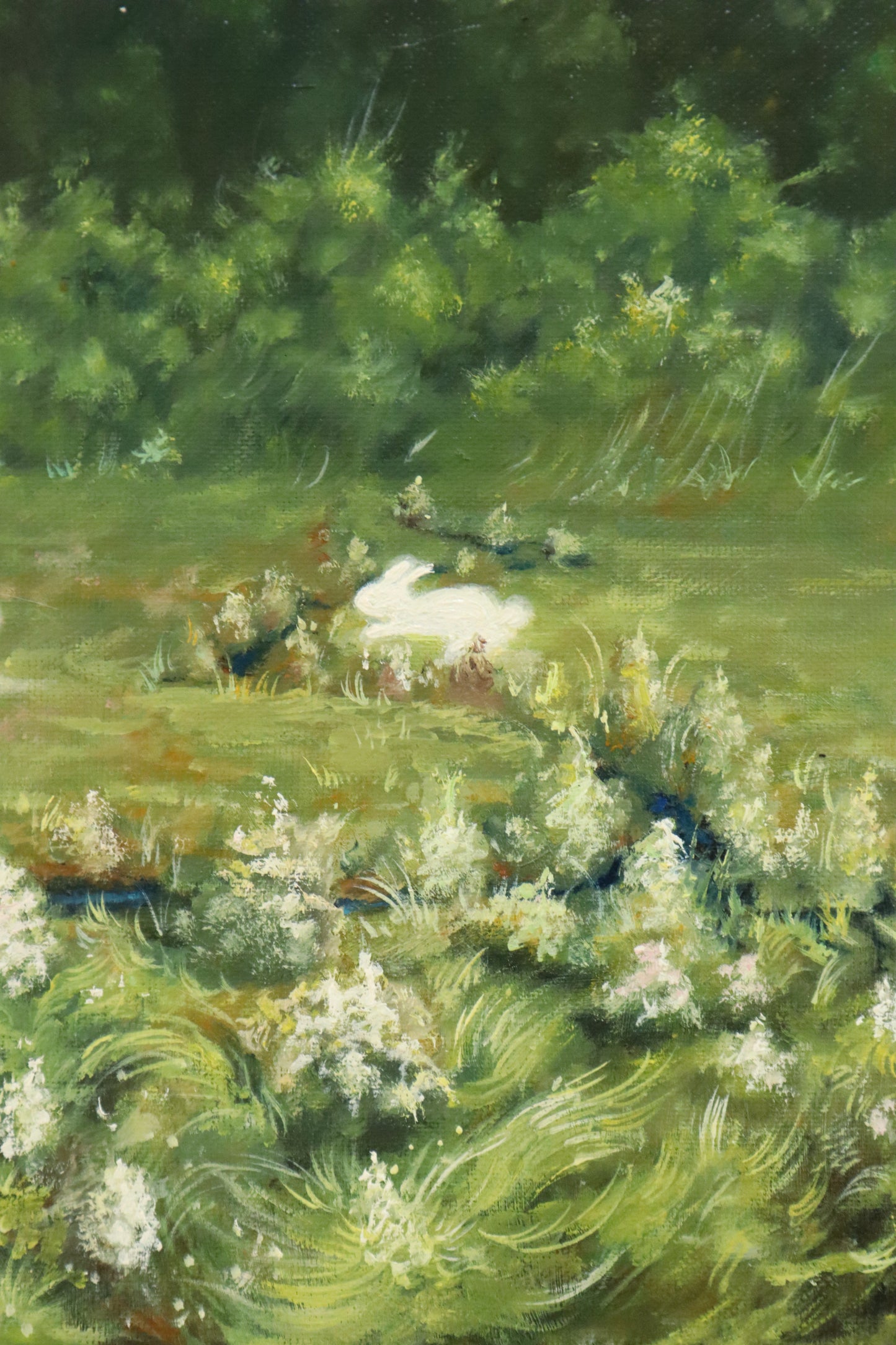 《Little Rabbit Running Into the Deep Forest》