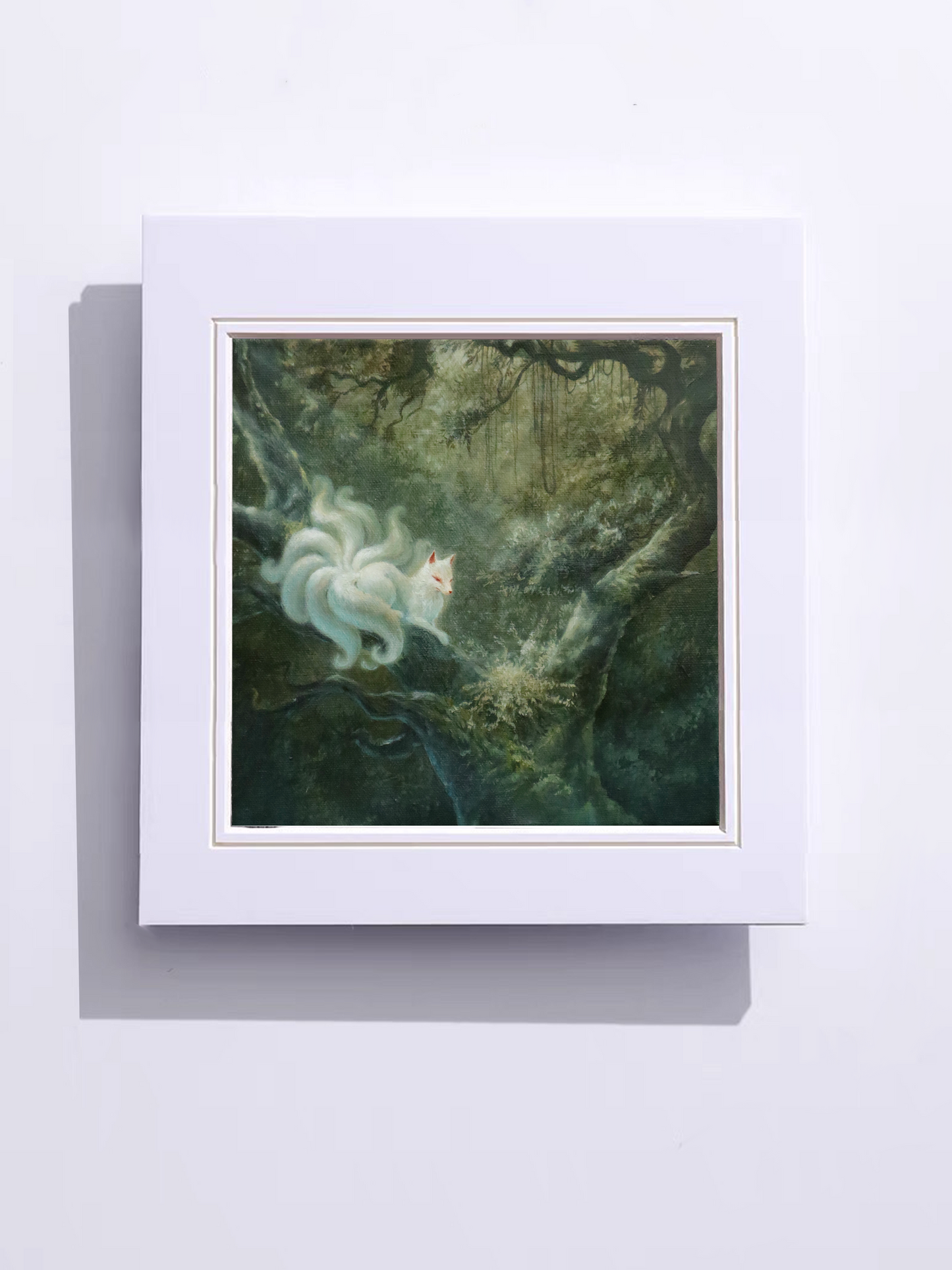 《Sunlit Rest — Little Nine-Tailed Fox》| Limited Edition Print