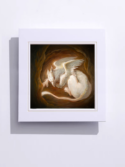 《Sleeping Griffin Cub》| Limited Edition Print